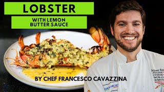 EASY LOBSTER RECIPE WITH LEMON BUTTER SAUCE [upl. by Refinnaej]