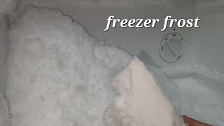 freezer frost scraping amp eating [upl. by Greggory]