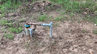 How To Turn On An Irrigation System Dedicated Irrigation Well [upl. by Htirehc952]