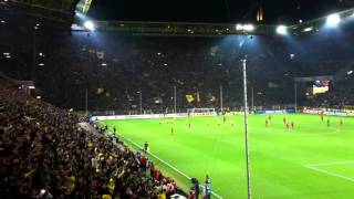 Borussia Dortmund  FC Bayern München  Stimmung und Torjubel 10 für BVB [upl. by Rosalinde179]