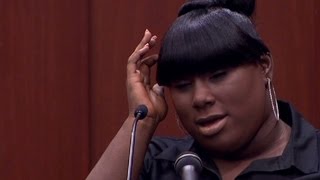 Zimmerman trial witness explains lying under oath [upl. by Denbrook]