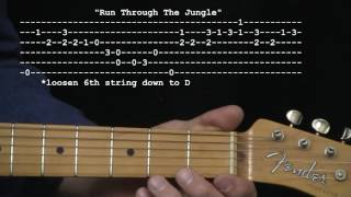 quotRun Through The Junglequot by Creedence Clearwater Revival  365 Riffs For Beginning Guitar [upl. by Smoht]