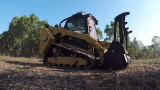 How to clear overgrown property Forestry Mulching in Abita Springs Louisiana [upl. by Nalak]