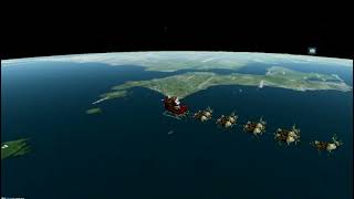 Wheres Santa NORAD Tracker Follows Old St Nick Delivering Presents Across The Globe [upl. by Atinor]