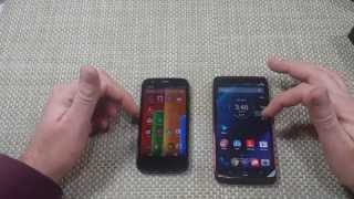 Motorola Migrate App How To Transfer Data Photos Contacts from old to new Motorola Phone Droid Turbo [upl. by Lerrehs582]