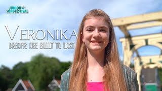 VERONIKA  DREAMS ARE BUILT TO LAST 💭 OFFICIAL MUSIC VIDEO  JUNIOR SONGFESTIVAL 2024 🇳🇱 [upl. by Aneliram869]