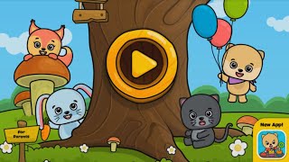 Bimi Boo Shapes and Colors Kids Games for Toddlers  1 [upl. by Thorman]