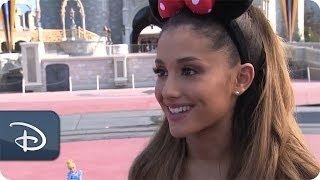 Ariana Grande Celebrates Her 21st Birthday  Walt Disney World [upl. by Nylrats]