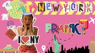 Holyanna part à NewYork PRANK [upl. by Harras]