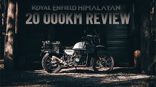 Royal Enfield Himalayan 20000km Review [upl. by La Verne]