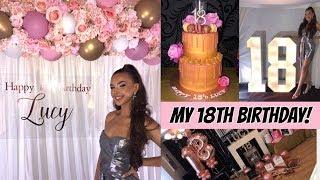 MY 18th BIRTHDAY PARTY VLOG Lucy Parnell [upl. by Eatnoid]