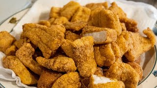 How To Fry Fish Quick amp Easy CRAPPIE  Field Trips with Robert Field [upl. by Novelia]