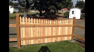 Wood Fence amp Gate Designs Ideas for Front Yards and Backyards [upl. by Fazeli]