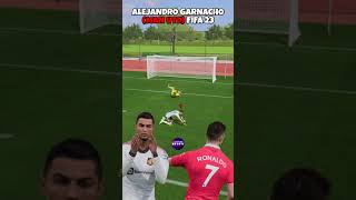 Alejandro Garnacho Ronaldo Bicycle Kick  FIFA 23 [upl. by Nita]