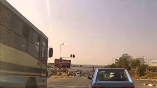 Driving in Swazilands Route MR3 Mbabane  Kwaluseni  Manzini [upl. by Sebastian632]