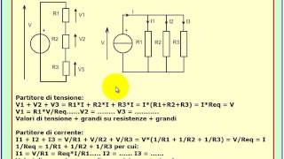 Tutorial di Elettrotecnica i partitori di tensione e di corrente  Lezione 3 [upl. by Llerrac339]