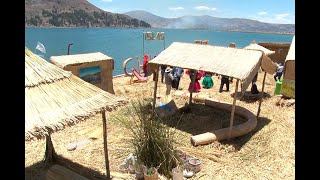 Islas Flotantes Chimu turismo vivencial en el Lago Titicaca [upl. by Musser]