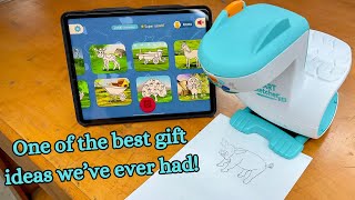 Flycatcher Smart Sketcher 20 Review  Art Projector for Tracing  Projector for Kids [upl. by Halac]