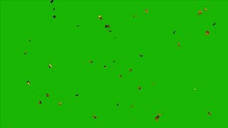 4K Falling Leaves Green Screen Autumn Leaves UHD [upl. by Einnil661]