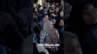 TAK SEJALAN  LIVE AT YOUTUBE MUSIC NIGHT [upl. by Tyika538]