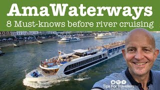 AmaWaterways European River Cruises 8 Mustknows Before Cruising [upl. by Yltneb]