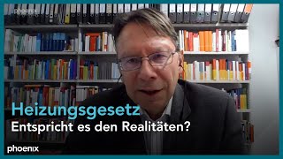 Heizungsgesetz Einschätzung von Politikwissenschaftler Prof Uwe Jun [upl. by Sawyere]