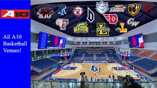 All A10 Basketball Venues [upl. by Akimad834]