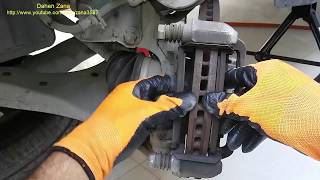 Change brakes front and rear  Kia sportage video 23 [upl. by Nikoletta]