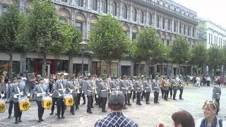 Musique militaire allemande Liège 2014 [upl. by Bois]