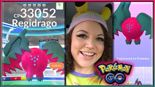 REGIDRAGO CAUGHT ELITE RAID POKÉMON GO [upl. by Adgam199]