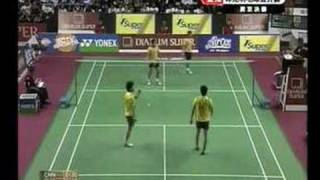 Badminton 2007 Indonesia Open MD Final 24 [upl. by Gaddi]