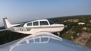 Beechcraft Sundowner landing [upl. by Laina]