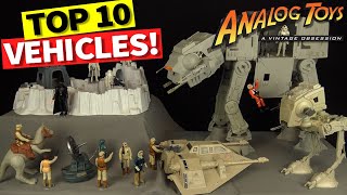 Top 10 Vintage Star Wars Vehicles [upl. by Giustino542]