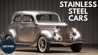 Behind Fords Bright Idea To Create Stainless Steel Cars  Mystery Cars  Machina [upl. by Nunes964]