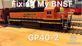 Fixing My Bachmann BNSF GP402 [upl. by Carmon]