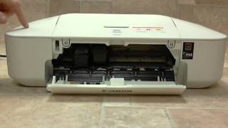 Canon IP2850  Change Ink Cartridge [upl. by Ekralc]