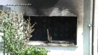 28062012  BirkenauLöhrbach  Brand in Einfamilienhaus  100000 Euro Sachschaden [upl. by Jacenta]