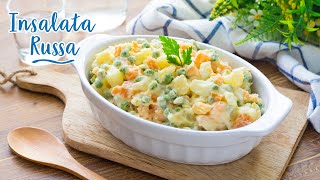 Insalata Russa  Ricetta Facile Antipasto di Natale  55Winston55 [upl. by Ryle]