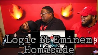 Logic  Homicide feat Eminem Official Audio REACTION 🔥 [upl. by Rind]