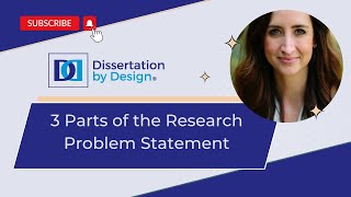 3 Components of a Research Problem Statement [upl. by Akienat]