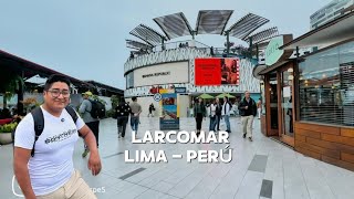 LIMA Así es LARCOMAR  El centro comercial más  FAMOSO  de Lima Perú  Gran vista al mar [upl. by Yrrad]