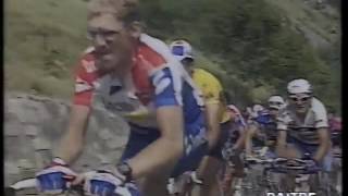 Pantani trionfa sullAlpe dHuez nel 1995 [upl. by Vtarj]