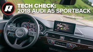 Tech Check Inside the 2018 Audi A5 Sportback [upl. by Viviane]