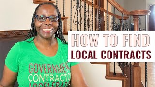 How To Find Contracting Opportunities In Your State [upl. by Seavir]