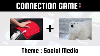 Connection Game  Social Media Quiz  Brain Games  Test Your Brain [upl. by Anayeek]