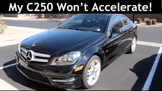 Mercedes C Class Loses Power  75K Mile Review W204 C250 [upl. by Amsab504]