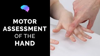 Motor Assessment of the Hand  OSCE Guide  Radial Ulnar amp Median Nerve  UKMLA  CPSA [upl. by Ahtan847]