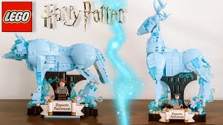 Expect Patronum 76414 Review Harry and Lupin Buildable Patronus [upl. by Hylan]