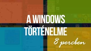 A Microsoft Windows történelme 8 percben [upl. by Lanta]