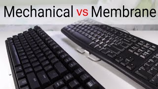 Mechanical vs Membrane Keyboards Are Mechanical Keyboards Worth It [upl. by Alphonsine]